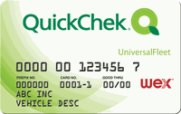 QUICKCHEK UNIVERSAL FLEET CARD