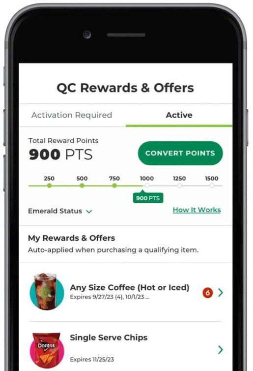 Quikchek Rewards Mobile App